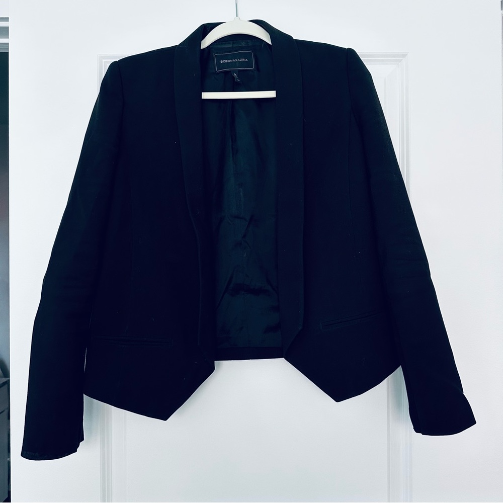 BCBG black blazer